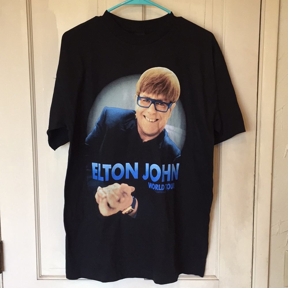 Vintage Elton John 1997 World Tour T Shirt XL